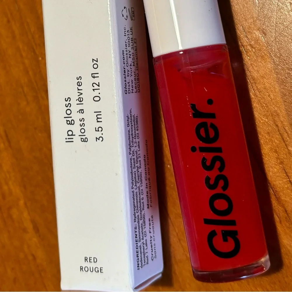 Glossier Lip Gloss Red Rouge